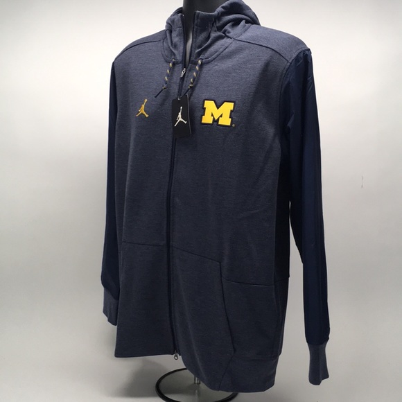 Michigan Jordan Gear >> Jordan Men S Michigan Wolverines Zip Hoodie Sz L Nwt Michigan Jordan Gear >> Jordan Men S Michigan Wolverines Zip Hoodie Sz L Nwt